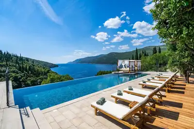 Image de Peaceful Villa Palma with infinity pool in Dubrovnik, sea view, family, bbq