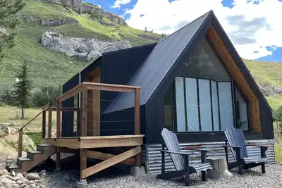 Image de Cliff Side Cabin; Modern A Frame, Amazing Views! Just outside of Durango.