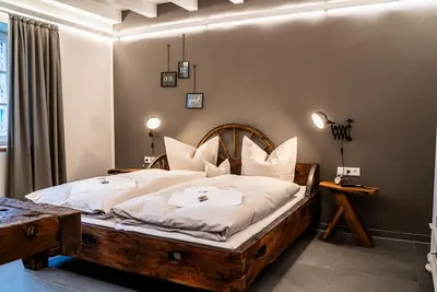 Image de Ferienwohnung Stellmacherei fĂĽr bis 4 Personen mit Kamin und Sauna