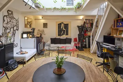 Image de Atelier d’artiste au milieu de Paris