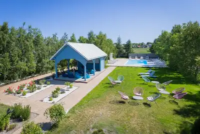Image de Belle maison à Nowecin avec sauna