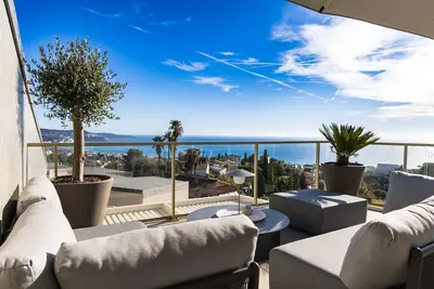 Image de Splendide Appartement Nice Blue Pearl Tout Confort Vue Mer Panoramique