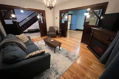 Off-street parking, family and pet friendly, fenced in yard, WiFi, self check-in