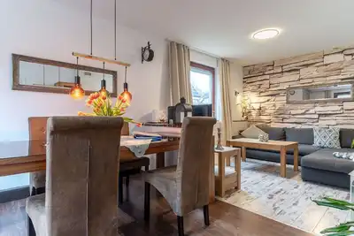 Image de Cozy 3-room vacation apartment over two floors with dog allowed