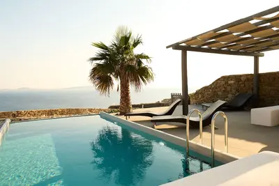 Villa 120 sqm, with a private pool, terrace and an amazing view