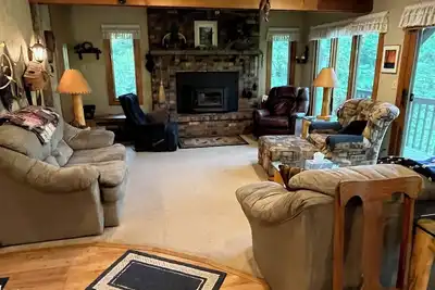 Image de Cozy family cottage near Crystal Mountain on the Betsie River.