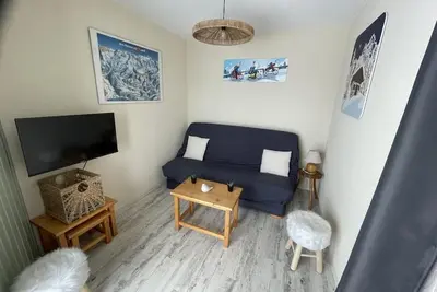 Image de Terrasse, parking, télévision, casier à ski, 26m², Châtel