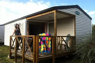 Mobil-home O'hara Confort 28 m² 2 chambres (2008) 4 à 6 personnes - 4 pers. inclus dans le tarif