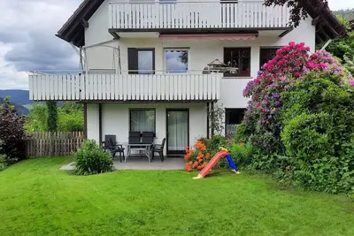 Image de Aida Panoramablick Terrasse Garten GroĂźe Betten - Ferienwohnung Aida