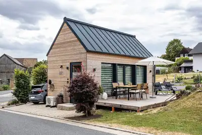 Image de Maison de vacances 'Tinyhaus Im Steinwald' avec Wi-Fi et climatisation