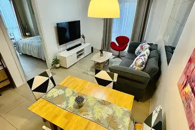 Image de Spacious & Cozy 1br Condo with Manila Skyline View, Unli Wifi, Netflix in Makati