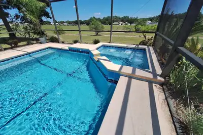 Dog friendly, no rear neighbors, sleeps 8.