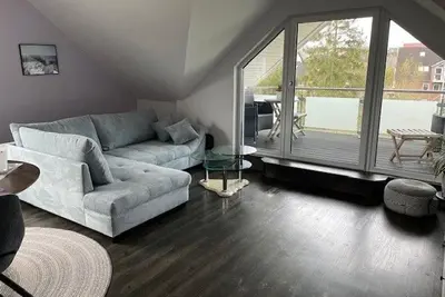 Image de 3-raum Fewo, 75 m², 1. Stock, Loggia - Haus Antje