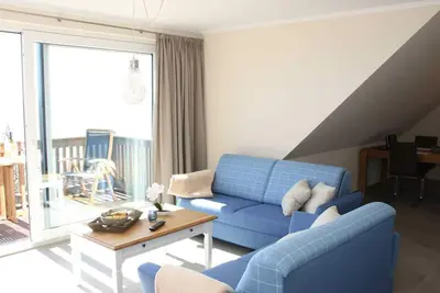 Image de Ferienwohnung 05 mit Südbalkon und Meerblick - P: Zollhaus Klein Zicker - Exklusive Wohnungen mit