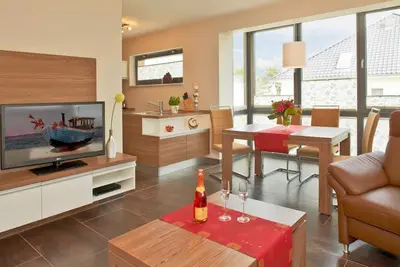 Image de Penthouse 1 / No. 8 - DĂĽnenhaus Aurell - directly on the Baltic Sea beach