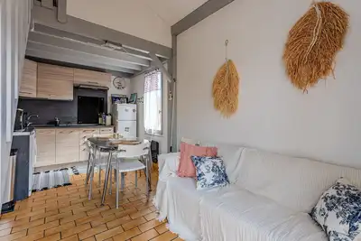 Image de Maison à 350m de la plage avec terrasse, 4 pers. , parking privé, Biscarrosse