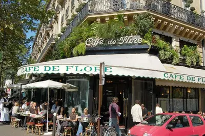 Image de Exclusive rue Jacob Left Bank gem: Art Déco, garden vistas