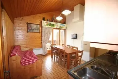 Image de Wifi, Rez-de-chaussée, terrasse, parking, télévision, casier à ski, 60m², Châtel