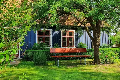 Image de Pommernhaus Historisches Colonistenhaus Sauna Kamin Boot - Romantisch Übernachten mit Offenem Kamin