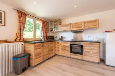 Image de Wifi, Rez-de-chaussée, terrasse, parking, télévision, casier à ski, 83m², Les Gets