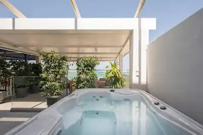 Kyma beach accommodation /Delfini apartment /6 guests