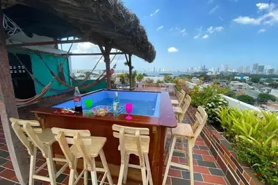 Image de La Terraza de Estella, chambre double, cuisine partagée et magnifique vue 360°!