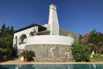 Aqua Blue Villa in Sounio Athens