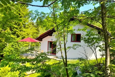 Image de Maison de vacances \"Ferienhaus Waldhäuser\" avec vue sur la montagne, terrasse privée et Wi-Fi