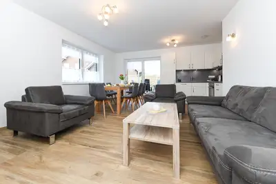 Image de Ferienwohnungen im Haus Deichnest in Bensersiel - Ferienwohnung Ebbe