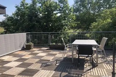 Image de Ferienwohnung Blick ins GrĂĽne