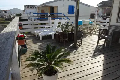 Image de Chalet Individuel pour 9 pers, Proche Plage, Parking, Terrasse, Animaux Acceptés