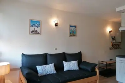Image de Studio cabine avec balcon, parking, casier à ski, proche commodités et pistes à Villard-de-Lans