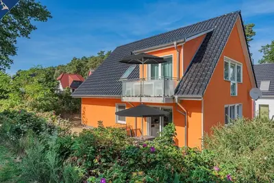 Ferienhaus Abendrot Eg - Barrierefreie Traumwohnung mit Sauna in Loddin