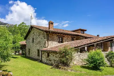 Image de Maison de vacances 'Casa De Aldea La Venta Los Probes' avec vue sur la montagne, terrasse et Wi-Fi