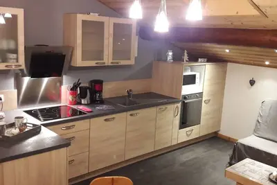 Image de Charmant appartement aux Gets, près des pistes, 4 pers, parking, Tv, lave-vaisselle, navette à 10m