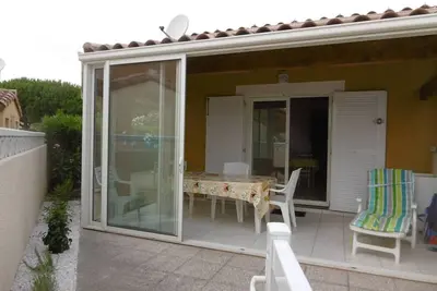 Image de Holidayland Villa 419 T3 Mezzanine 7 couchages climatisé avec véranda Narbonne Plage