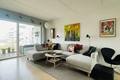 Image de Appartement à Copenhague avec 2 chambres à coucher, 3 couchages