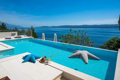 New! Villa Agata - Private Pool, Jacuzzi, Sauna, Gym, Sea views