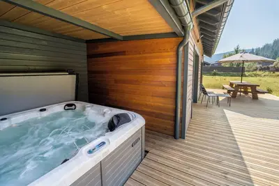 Image de Chalet bois némésia avec spa à Gérardmer