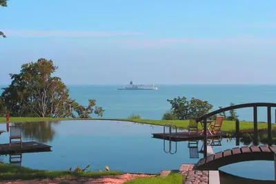 Image de Villa Nause Eg1 - Meerblick, Sauna, Whirlpool, Kamin - Ferienwohnung - Eg1