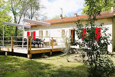 Image de 🌿Gîte en Bord de Plage, au Cœur de la Nature : Sud Ardèche à Ruoms.