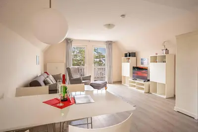 Image de Villa Strandidyll Apartment 16, Balkon mit Meerblick - A. 2. 1, Apartment 16 / 2 Raum Apartment,