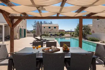 Image de Maison de vacances Zaton pour 1 - 8 personnes avec 4 chambres à coucher - Maison de vacances