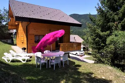 Image de Chalet La Dranse 3 Étoiles avec vue sur la montagne, jardin privé et Wi-Fi