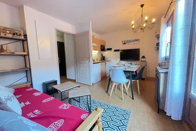 Image de Appartement cosy avec piscine, animaux admis et parking Ă Flumet