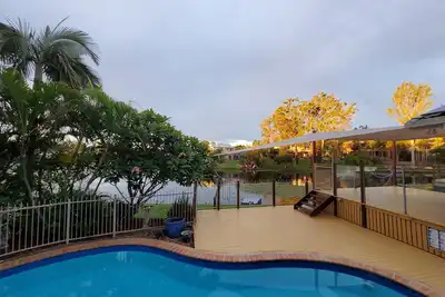 Image de Serene Lakefront Water side Villa with Private Pool
