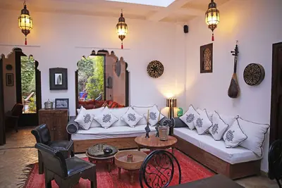 Image de Superbe Riad privé Rose Jade avec piscine et jardin!