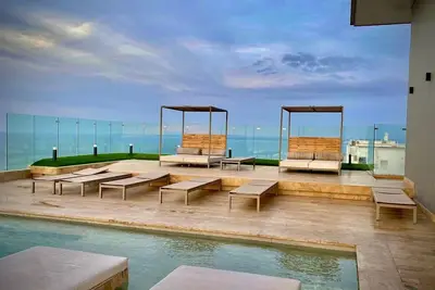 Image de New apartment with view to the ocean, just steps away from the beach to enjoy