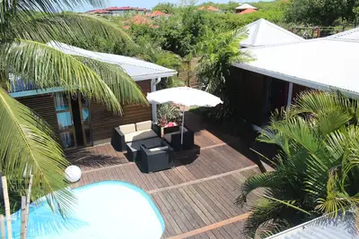 Image de Villa Mabouya, 250m2, Piscine à 100m de la Plage de la Pointe Faula