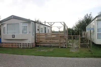 Image de Mobilehome Chaletz Zeeland Camping Linda Wemeldinge Kinderfreundlich
